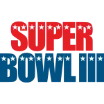 Super Bowl 3 Logo