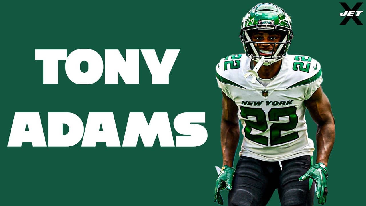 New York Jets safety Tony Adams (22) during an NFL football game against  the New York Giants, Saturday, Aug. 26, 2023 in East Rutherford, N.J. Jets  won 32-24. (AP Photo/Vera Nieuwenhuis Stock Photo - Alamy