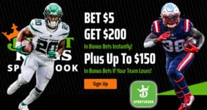 DraftKings promo code:$150 bonus for Thanksgiving weekend football 