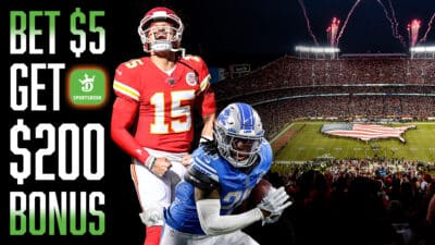 DraftKings Promo Code: Bet $5, Get $200 Instant Sportsbook Bonus, NFL Week 1