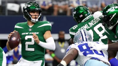 Zach Wilson, New York Jets, Getty Images