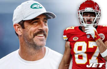 Aaron Rodgers, NY Jets, Travis Kelce, Vaccination
