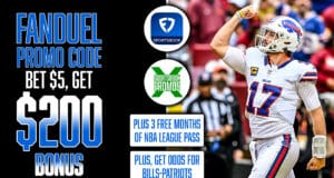 FanDuel Promo Code, Bet $5 and Get $200 Instant Bonus, Plus 3 Free Months of NBA League Pass