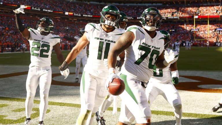 Quinton Jefferson, Jermaine Johnson, Tony Adams, New York Jets