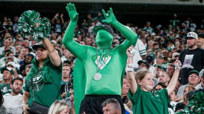 NY Jets Fans, Giants, MetLife Stadium