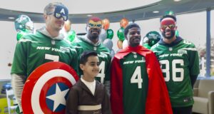 New York Jets Players Visit Children's Hospital
