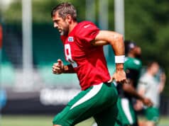 Aaron Rodgers, NY Jets, Training Camp, 2023, Return, Practice