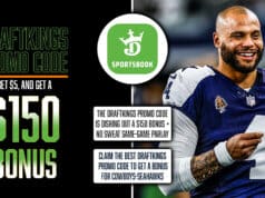 DraftKings Promo Code, Get $150 Bonus, Dallas Cowboys, Seattle Seahawks, NFL Week 13