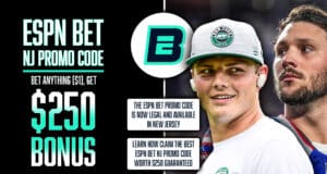 ESPN Bet NJ Promo Code, Get $250 Instant Sportsbook Bonus
