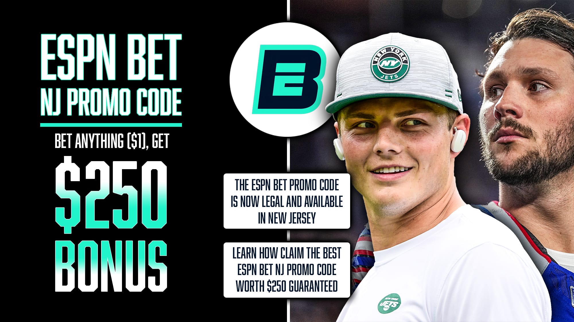 ESPN Bet NJ Promo Code, Get $250 Instant Sportsbook Bonus