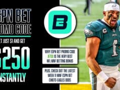 ESPN Bet Promo Code, $250 Instant Bonus, MNF Eagles-Chiefs NFL Odds