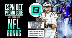 ESPN Bet Promo Code, Best NFL Sportsbook Bonus, Ravens-Bengals, Week 11