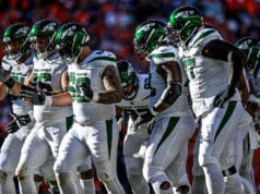 Mekhi Becton, New York Jets Offensive Line, Getty Images