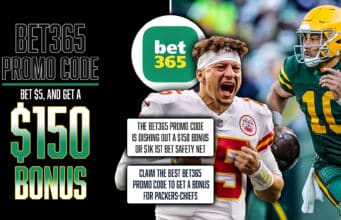 bet365 Promo Code, Get $150 Bonus, GB-KC, NFL Week 13