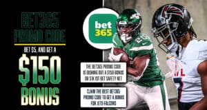 bet365 Promo Code, Get $150 Bonus, NYJ-ATL, NFL Week 13