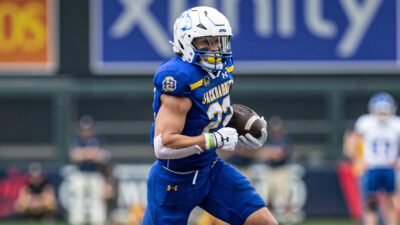 NY Jets select South Dakota State RB Isaiah Davis in fifth round