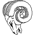 Los Angeles Rams Logo 1970-78