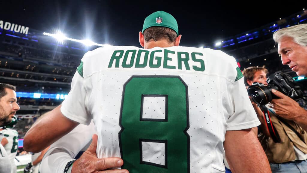 Aaron Rodgers, NY Jets, QB, Comeback Award