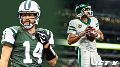 NY Jets Pass TD Record, Ryan Fitzpatrick, Aaron Rodgers