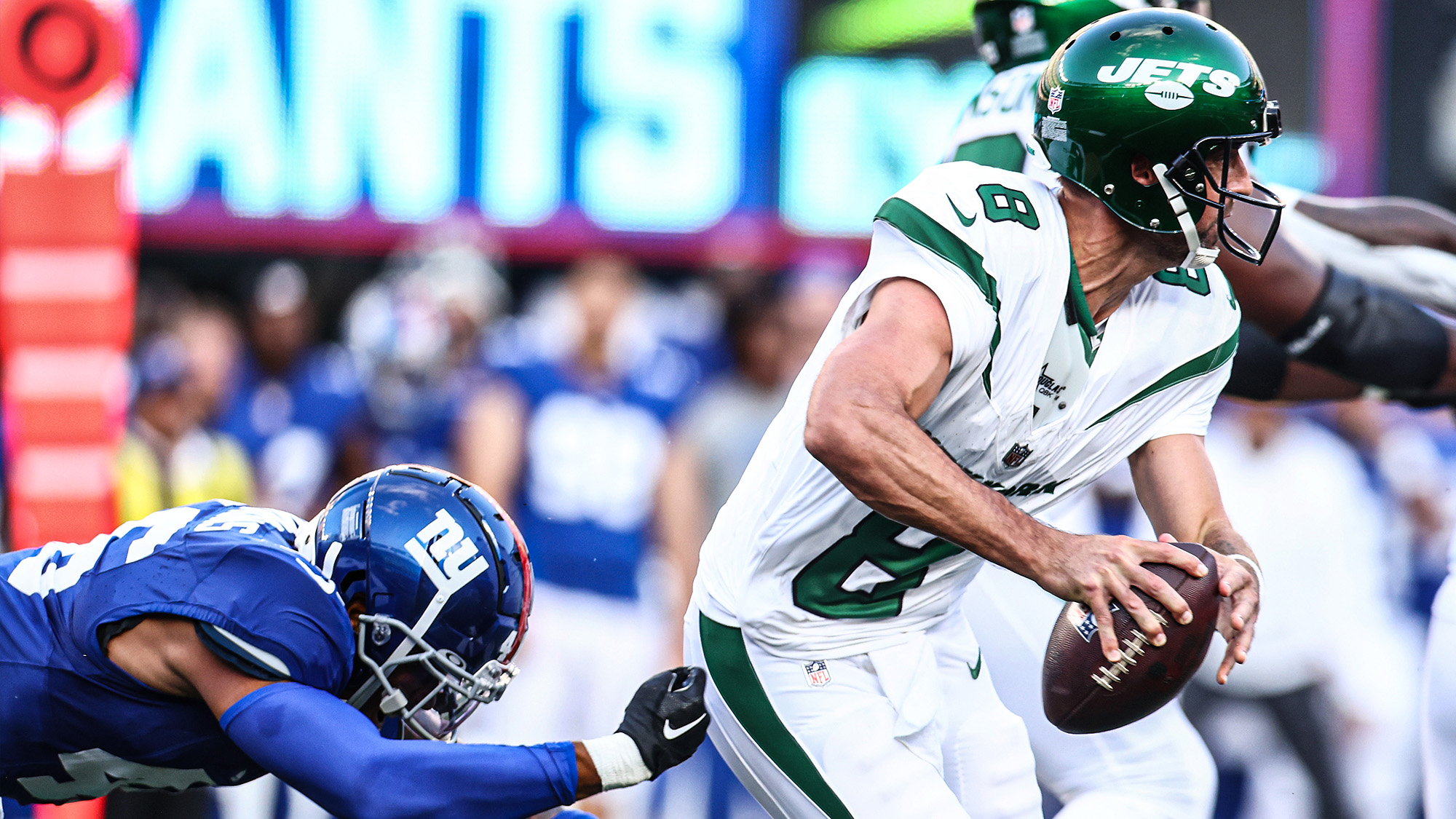 Aaron Rodgers, NY Jets, NFL, Preseason