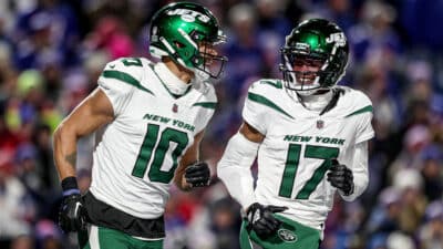 Garrett Wilson, Allen Lazard, NY Jets, WR, Depth Chart