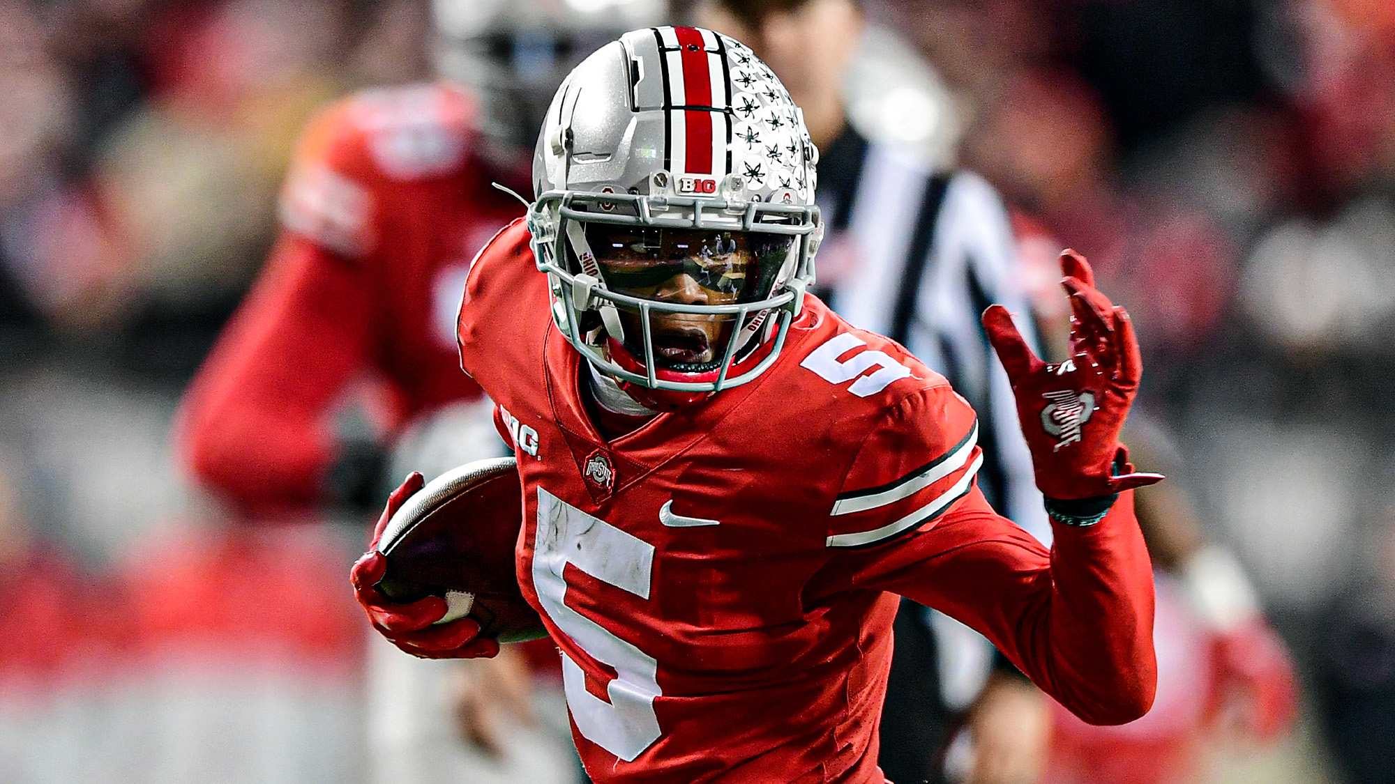 Garrett Wilson, NY Jets, NFL, Ohio State, CFB 25