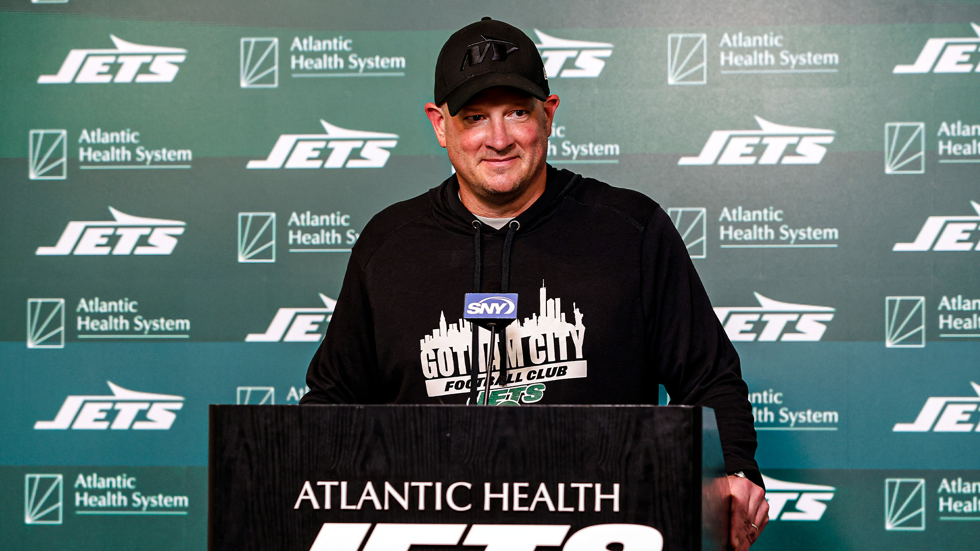 Nathaniel Hackett, NY Jets, NFL, OC, Press Conference