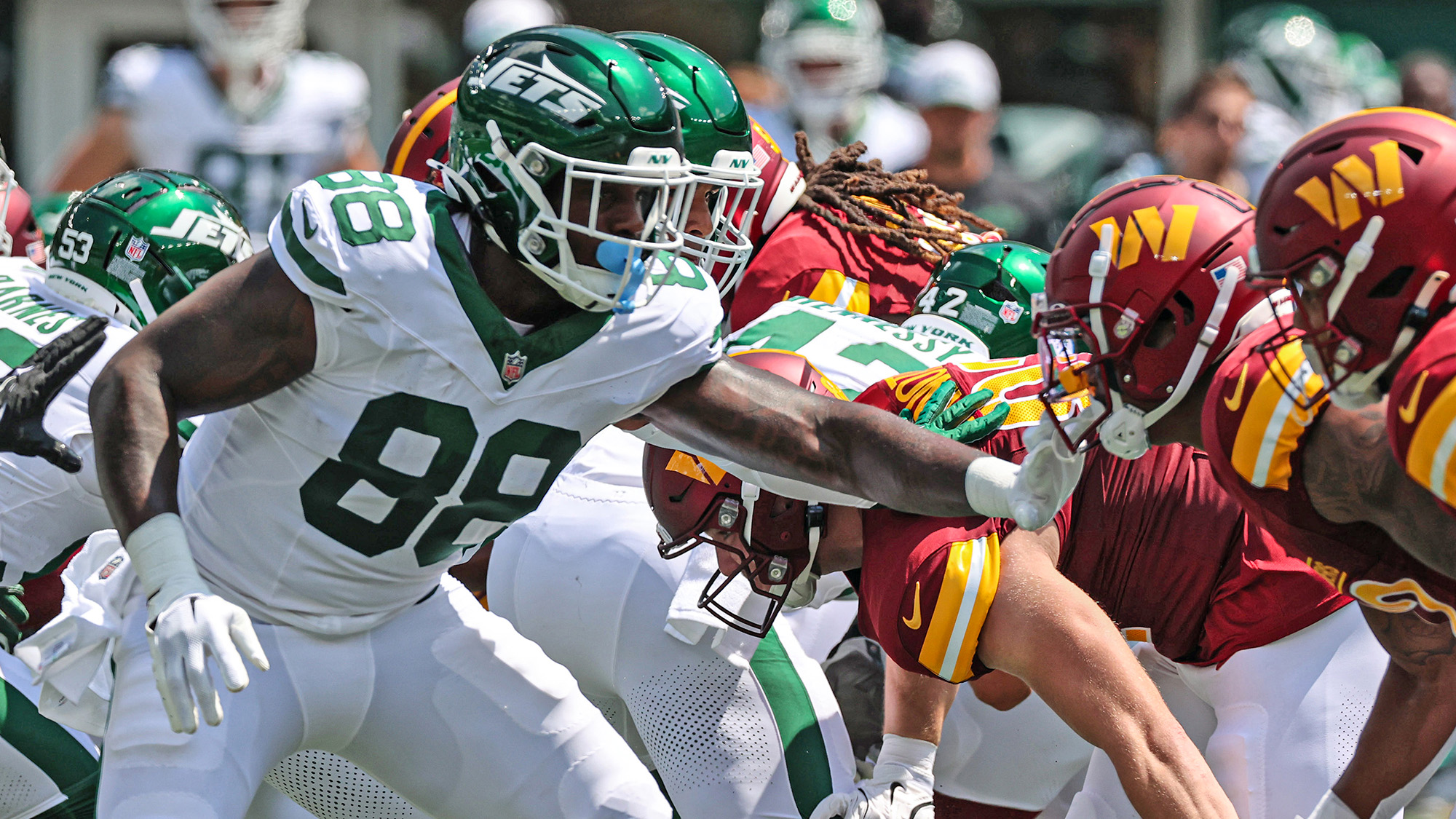 Kenny Yeboah, NY Jets, NFL, Tight End