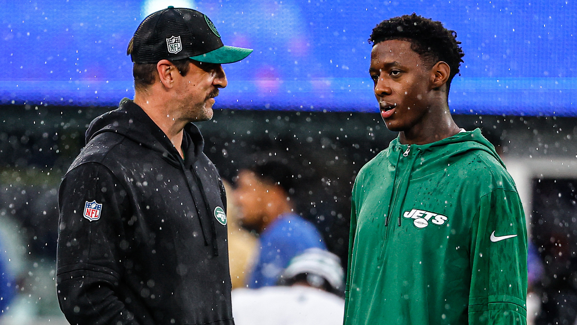 Sauce Gardner, NY Jets, Aaron Rodgers, NFL, QB