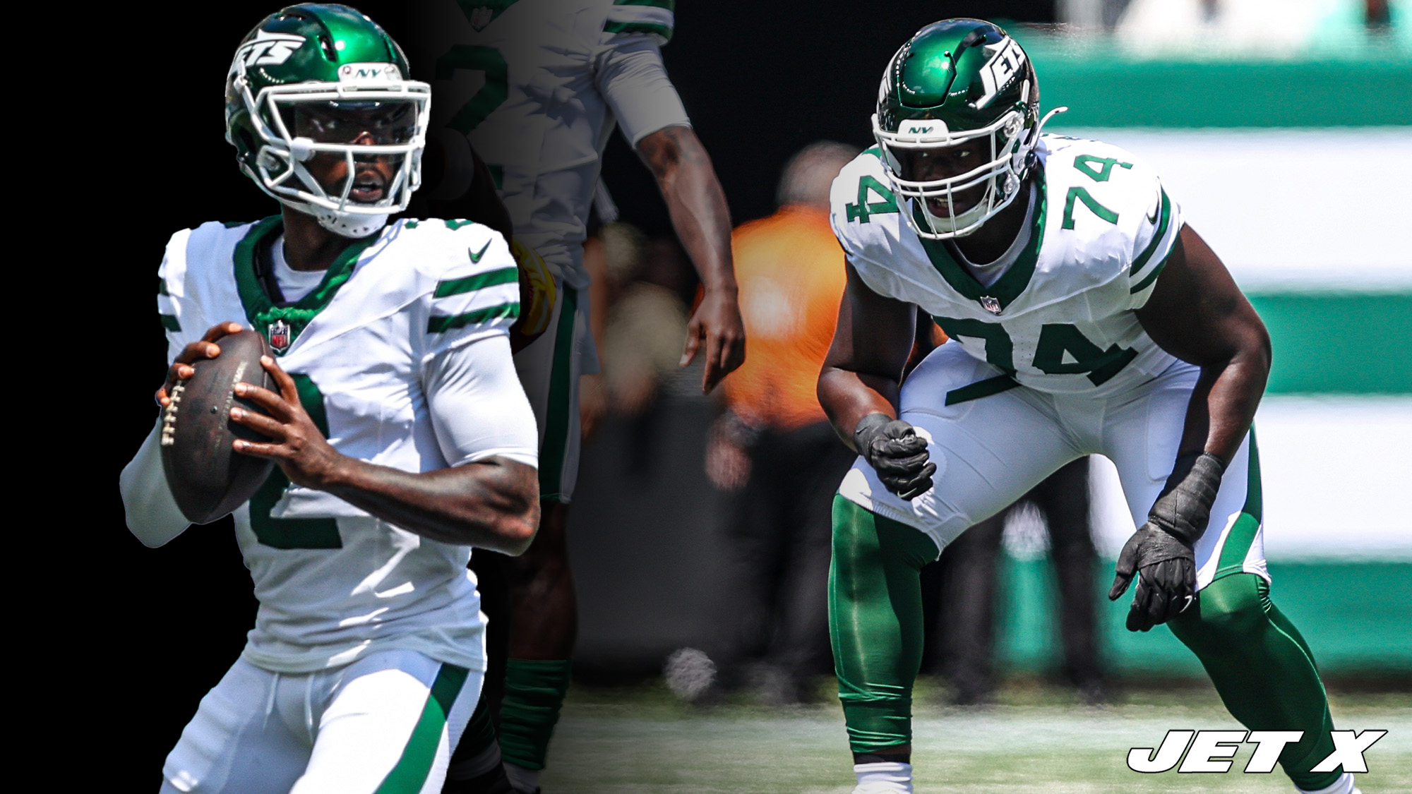 Tyrod Taylor, Olu Fashanu, New York Jets