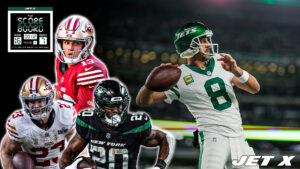 Aaron Rodgers, Breece Hall, Brock Purdy, Christian McCaffrey, New York Jets, San Francisco 49ers, upset