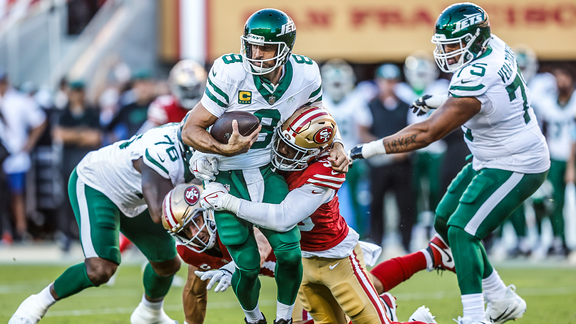 New York Jets, San Francisco 49ers