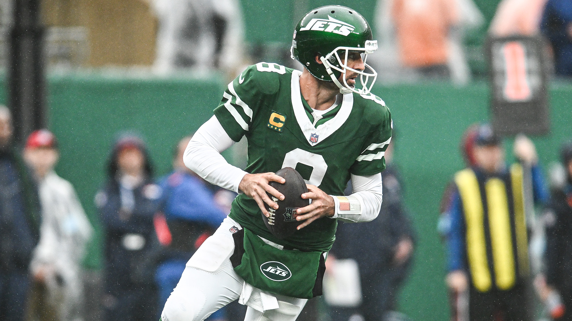 Aaron Rodgers, NY Jets, NFL, London, Vikings