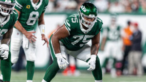 Alijah Vera-Tucker, NY Jets, NFL, Guard, OL, Bills