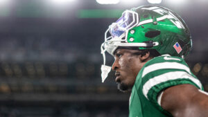 Breece Hall, NY Jets, NFL, RB, Bench, Braelon Allen