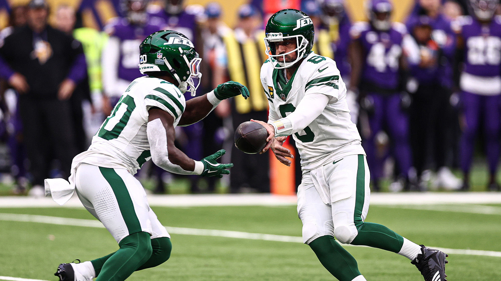 Breece Hall, Stats, Fantasy, Aaron Rodgers, NY Jets, NFL