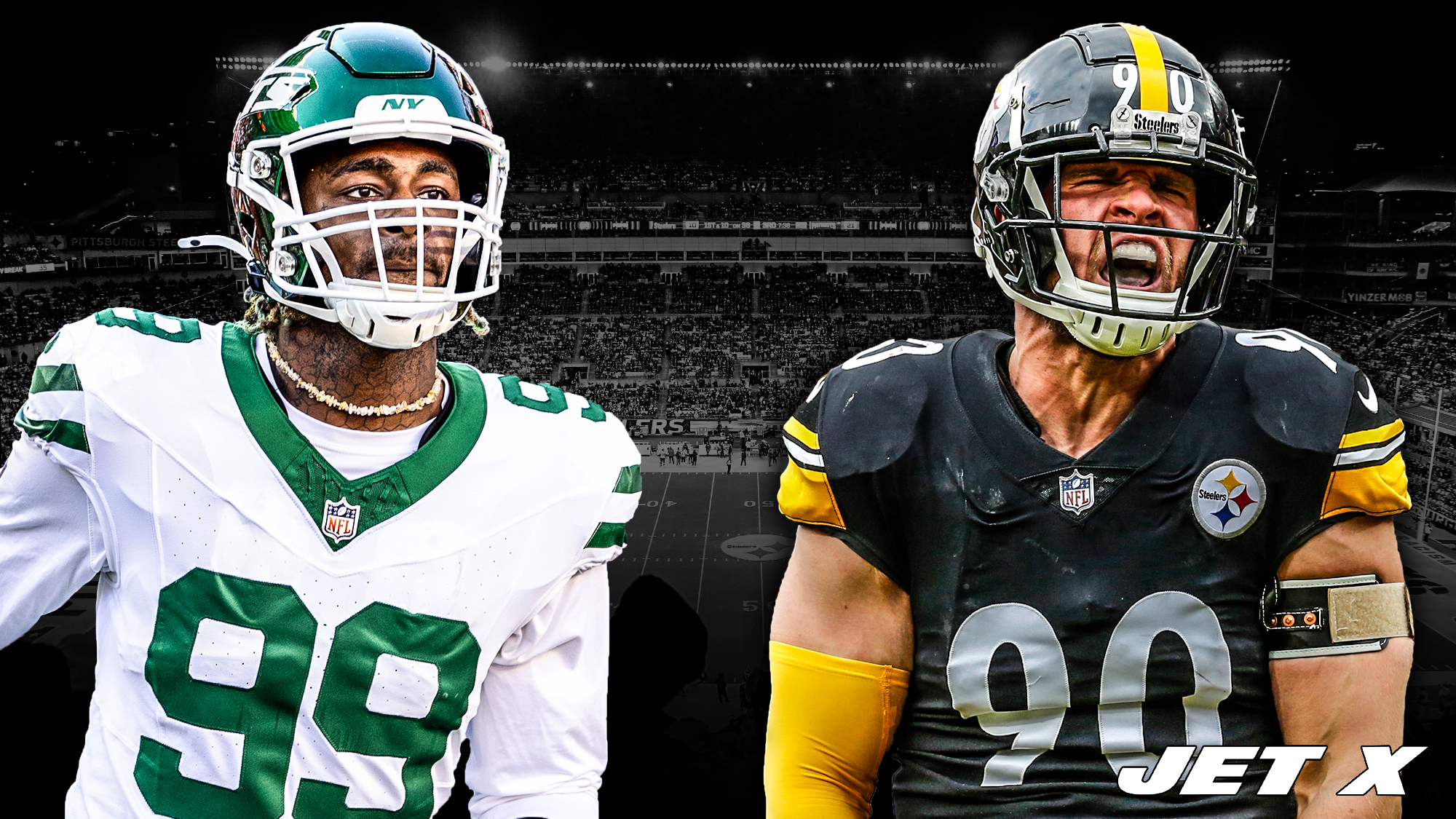 Jets-Steelers, Will McDonald, T.J. Watt