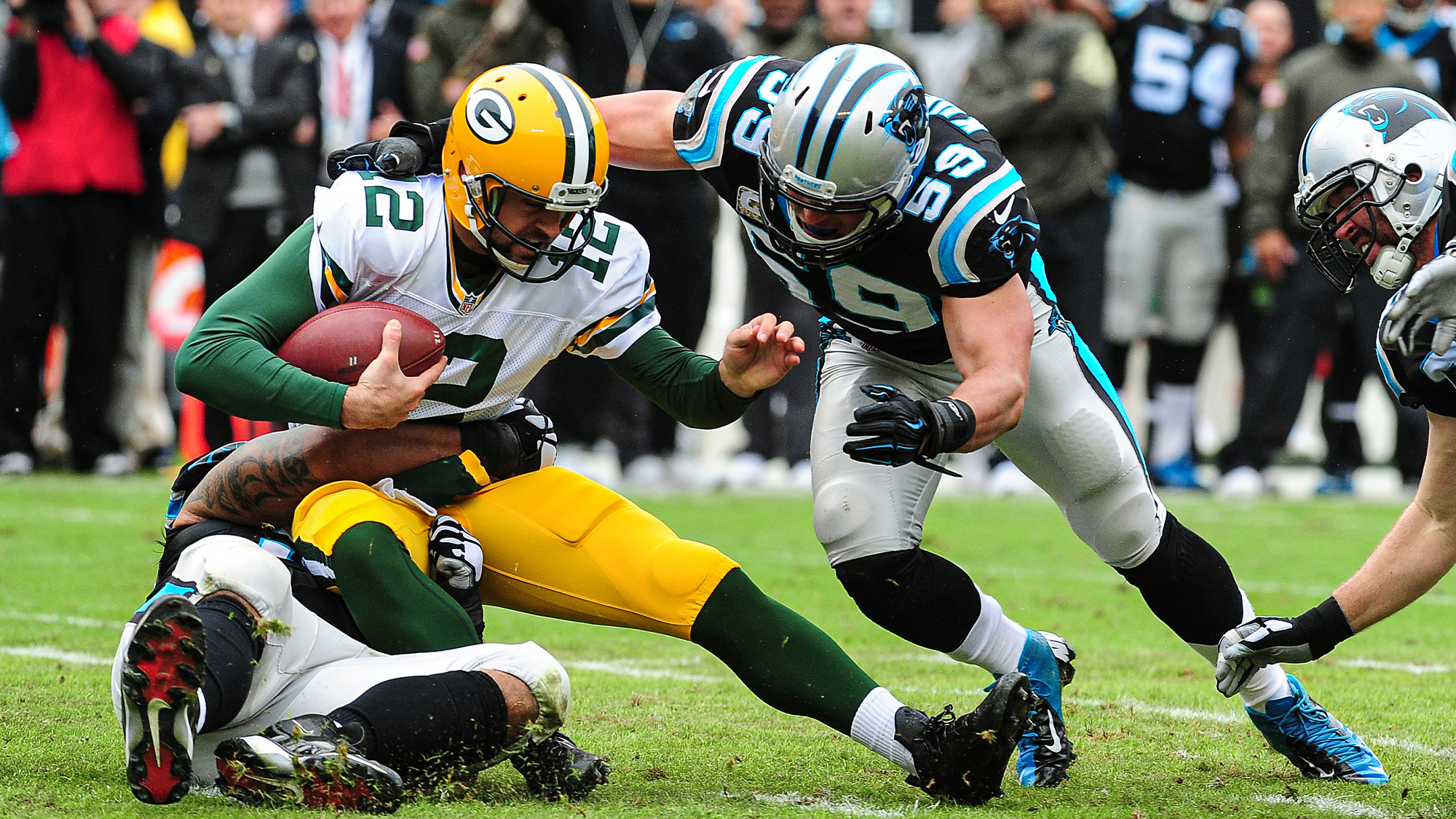 Luke Kuechly, NY Jets, Aaron Rodgers, NFL