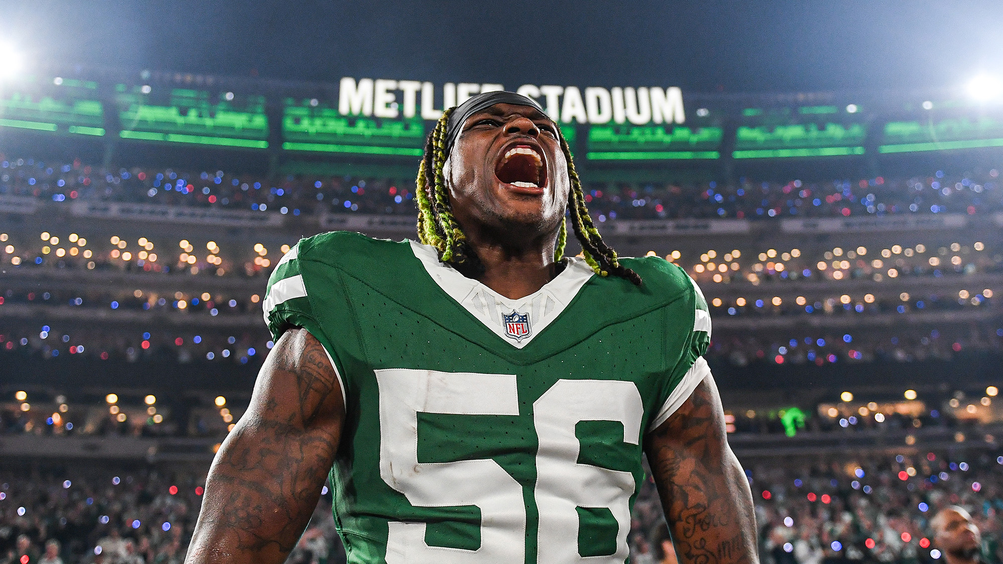 Quincy Williams, NY Jets, NFL, LB, Defense