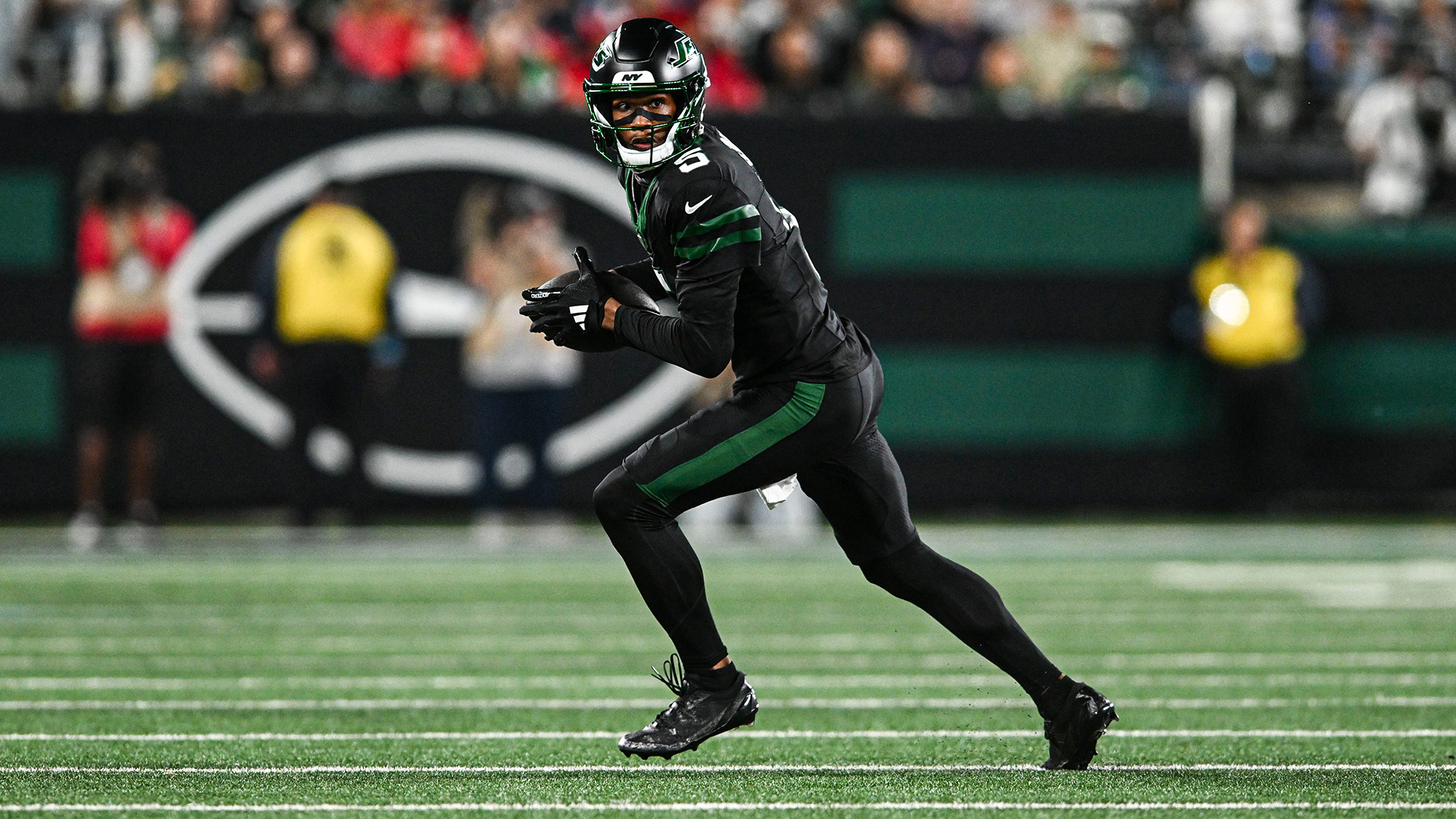 Garrett Wilson, NY Jets, NFL, WR, Adidas, Jordan, 2024