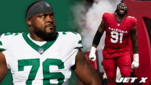 John Simpson, LJ Collier, NY Jets, Cardinals, Stats, Run, OL