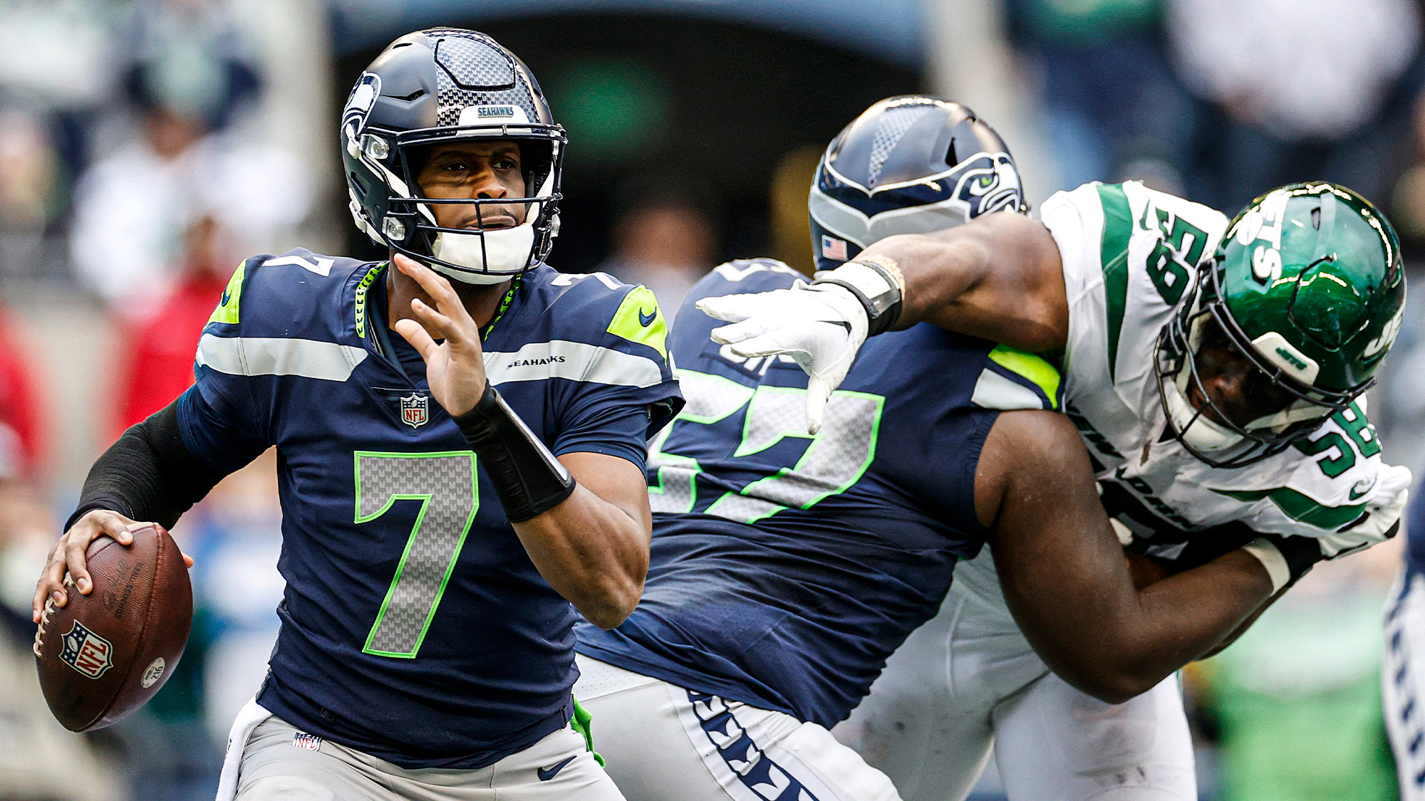 Geno Smith, NY Jets, NFL, Seahawks, 2024