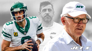 Aaron Rodgers, Woody Johnson, New York Jets