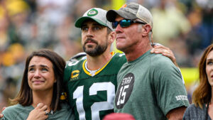 Brett Favre, Aaron Rodgers, NY Jets, NFL, 2025