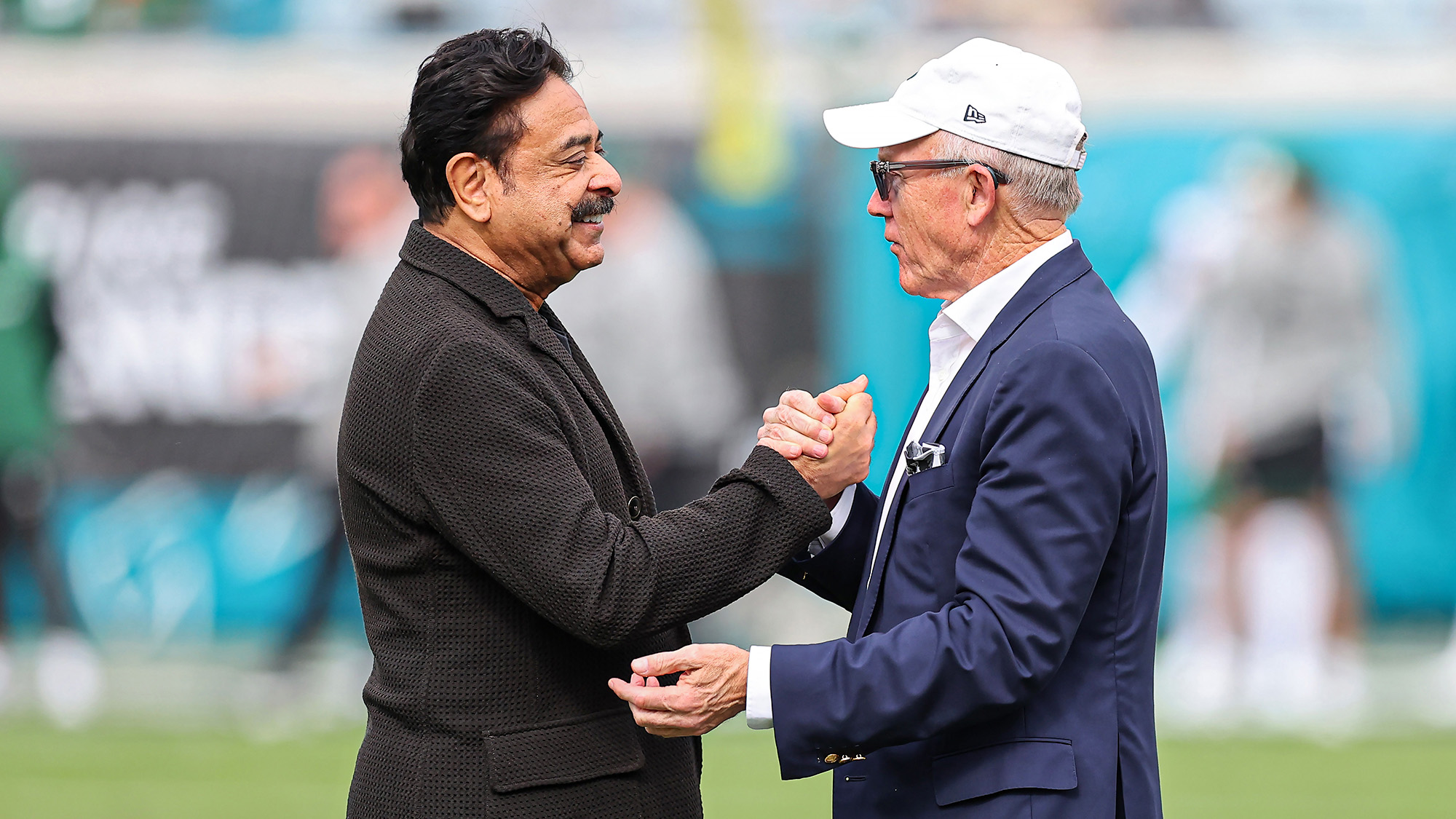 Shahid Khan, Woody Johnson, NY Jets, Jaguars, HC