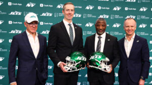 Aaron Glenn, Darren Mougey, NY Jets, Front Office, 2025