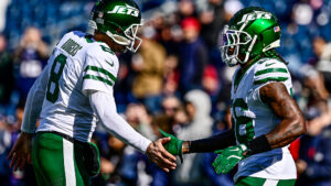 Aaron Rodgers, Quincy Williams, New York Jets