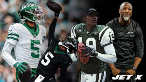 Garrett Wilson, Aaron Glenn, Keyshawn Johnson, New York Jets