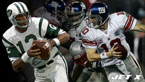 Joe Namath, Eli Manning