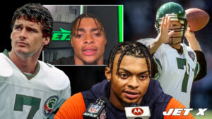 Justin Fields, NY Jets, No. 7, Ken O'Brien, Boomer Esiason